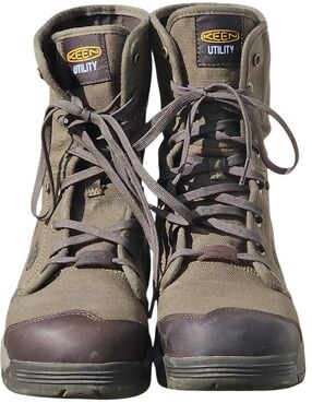 Keen Utility Mens Roswell Mid Saftey Boots 10 In Military Olive 1026375